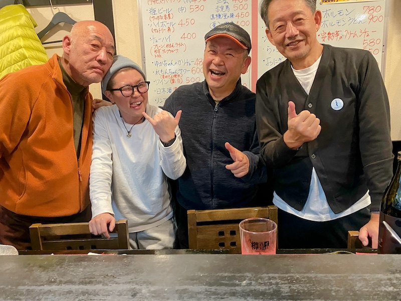 すぐ仲良くなる。